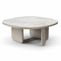 Stolik kawowy kwadratowy marmur 80x80x35 cm