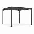 Pergola aluminiowa antracytowa 300x300x250 cm